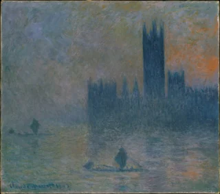 Claude Monet — The Houses of Parliament (Effect of Fog)