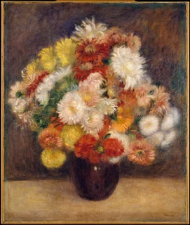 Auguste Renoir — Bouquet of Chrysanthemums